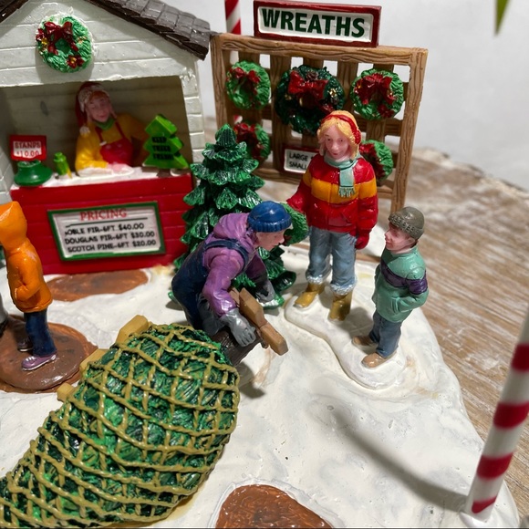 Lemax Frostys Christmas Tree Lot holiday village decor - Picture 3 of 13